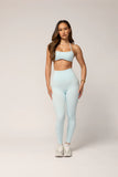 LEVATE SIGNATURE LEGGINGS - ICE BLUE