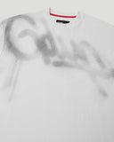 Geedup Handstyle Half Tone Tee 'White/Grey'