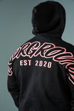 Undrground Hype Hoodie ‘Black/ Rose’