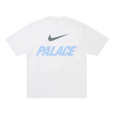 Palace x Nike Font Swoosh T-Shirt 'White'