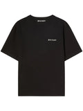Palm Angels Chest Logo Print Detail T-Shirt 'Black'