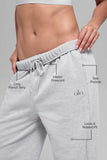 ALO Accolade Straight Leg Sweatpant - Heather Grey