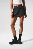 ALO Match Point Tennis Skirt - Black