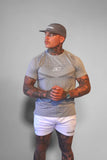 RON RAPTOR “AIR TECH” T-SHIRT - GUN METAL GREY