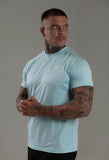 RON RAPTOR “AIR TECH” MINIMAL TEE - LIGHT BLUE