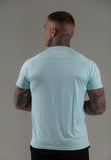 RON RAPTOR “AIR TECH” MINIMAL TEE - LIGHT BLUE