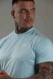 RON RAPTOR “AIR TECH” MINIMAL TEE - LIGHT BLUE