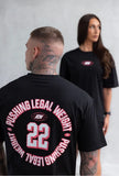 RON GLOBAL PLW TEE - RED LOGO