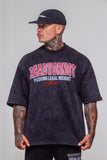 RON PLW SUMMER SZN OVERSIZED TEE - ASH BLACK