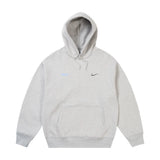 Palace x Nike Front Swoosh Hoodie 'Grey Marl'