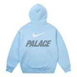 Palace x Nike Front Swoosh Hoodie 'Sky Blue'