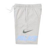 Palace x Nike Sweat Shorts 'Grey Marl'