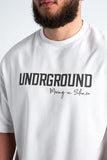 Undrground Moving in Silence Tee 'Snow/Black'