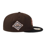 New Era Baltimore Orioles 25th Anniversary Coffee Peach Edition 59Fifty Fitted Cap