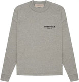 Fear Of God Essentials Long Sleeve Tee 'Dark Oatmeal'