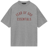 Essentials Fear of God Jersey Tee 'Dark Heather Grey Red'