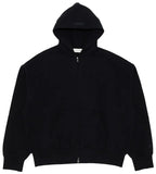 Essentials Fear of God Classic Full Zip-Up Hoodie 'Jet Black'