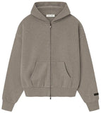 Fear Of God Essentials Zip Up Hoodie 'Homestead Heather'