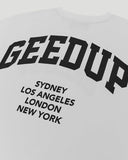 Geedup Cities Tee 'White Black'