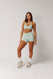 LEVATE REFINE SHORTS - SEA FOAM
