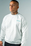 Undrground Relaxed Fit Crew ‘White/Tiffany’