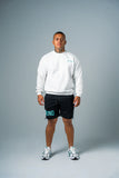 Undrground Relaxed Fit Crew ‘White/Tiffany’