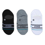 Stance Basic No Show Socks 3 Pack - Multi Colour