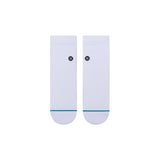 Stance Icon Quarter Socks - White