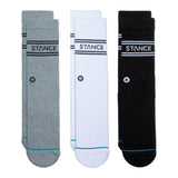 Stance Basic Crew Socks 3 Pack - Multi Colour