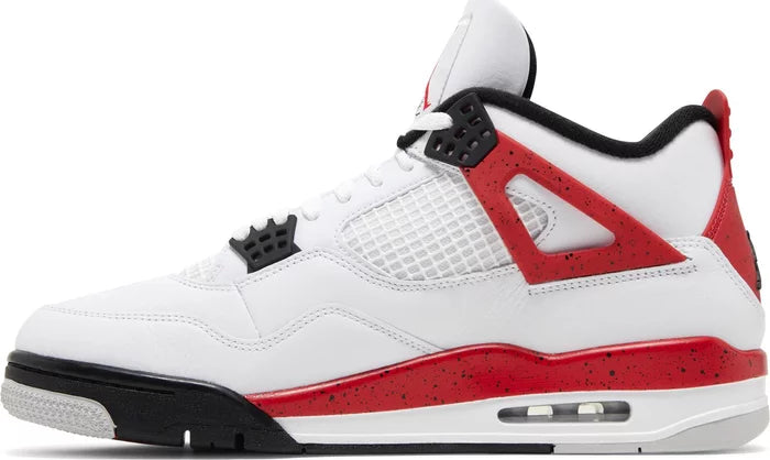 Jordan 4 black fire red store cement grey