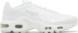 GS Nike Air Max Plus GS 'White Metallic Silver'