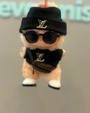 Pop Mart The Monsters Labubu Outfit (5 Piece LV Black)