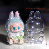 Clear Acrylic Protective Labubu Case (Fits Have A Seat Series)