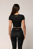 Levate Core Chloe Crop 'Black'