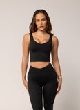 Levate Core Celine Crop 'Black'