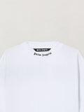 Palm Angels Oversize Classic Logo Print T-Shirt 'White'