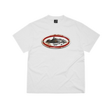 Corteiz Rusty Alcatraz Tee White