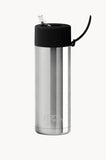 Frank Green Ceramic Reusable Cup 595ml / 20oz (Chrome Silver/Midnight)