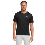 Men's Nike Dri-FIT Miler UV Running Tee 'Black'