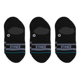 Stance Basic No Show Socks 3 Pack - Black