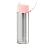 Frank Green Ceramic Reusable Cup 595ml / 20oz (Chrome Silver/Blushed)