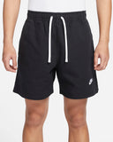 Men's Nike Sportswear Woven Lined Flow Shorts 'Black/White'