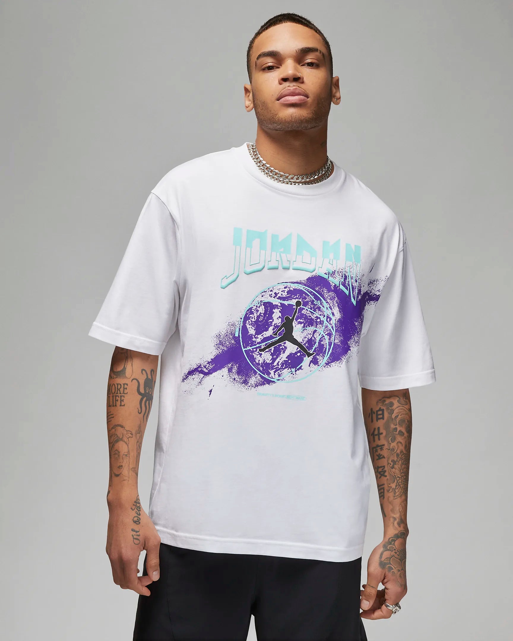 Nike tropical hotsell t shirt