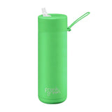 Frank Green Ceramic Reusable Bottle 595ml / 20oz (Neon Green)