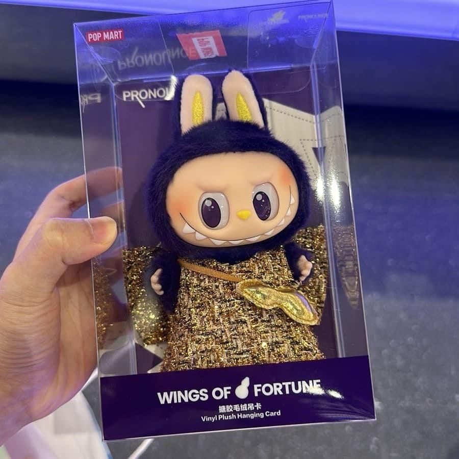 Pop Mart x Pronounce Labubu Wings Of Fortune - Vinyl Plush Doll Pendan ...