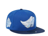 New Era 59Fifty Anaheim Angels/40th Anniversary Patch Metallic Suede Cap