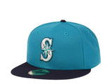 New Era 59Fifty Seattle Mariners 1994 Away 1 to 1 True Retro Fitted Cap