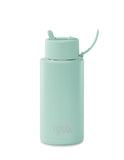 Frank Green Ceramic Reusable Bottle 1L / 34oz (Peppermint)