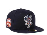 New Era 59Fifty Detroit Tigers Swinging Tiger Throwback/Tigers Stadium Side Patch Fitted Cap