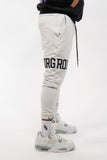 Undrground 3D Embroidered Trackpant 'Grey'